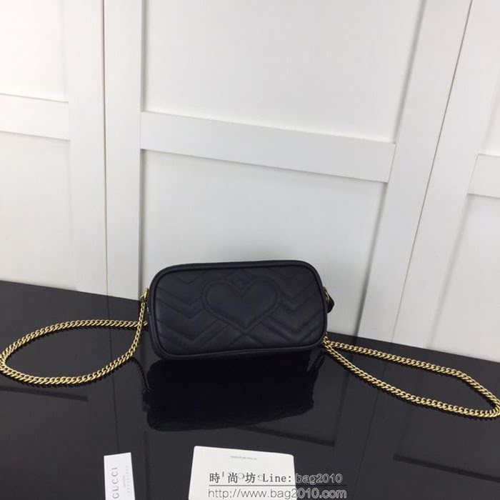 GUCCI古馳 新款 專櫃品質 原單 546581 克皮 鏈條斜挎包HY1355